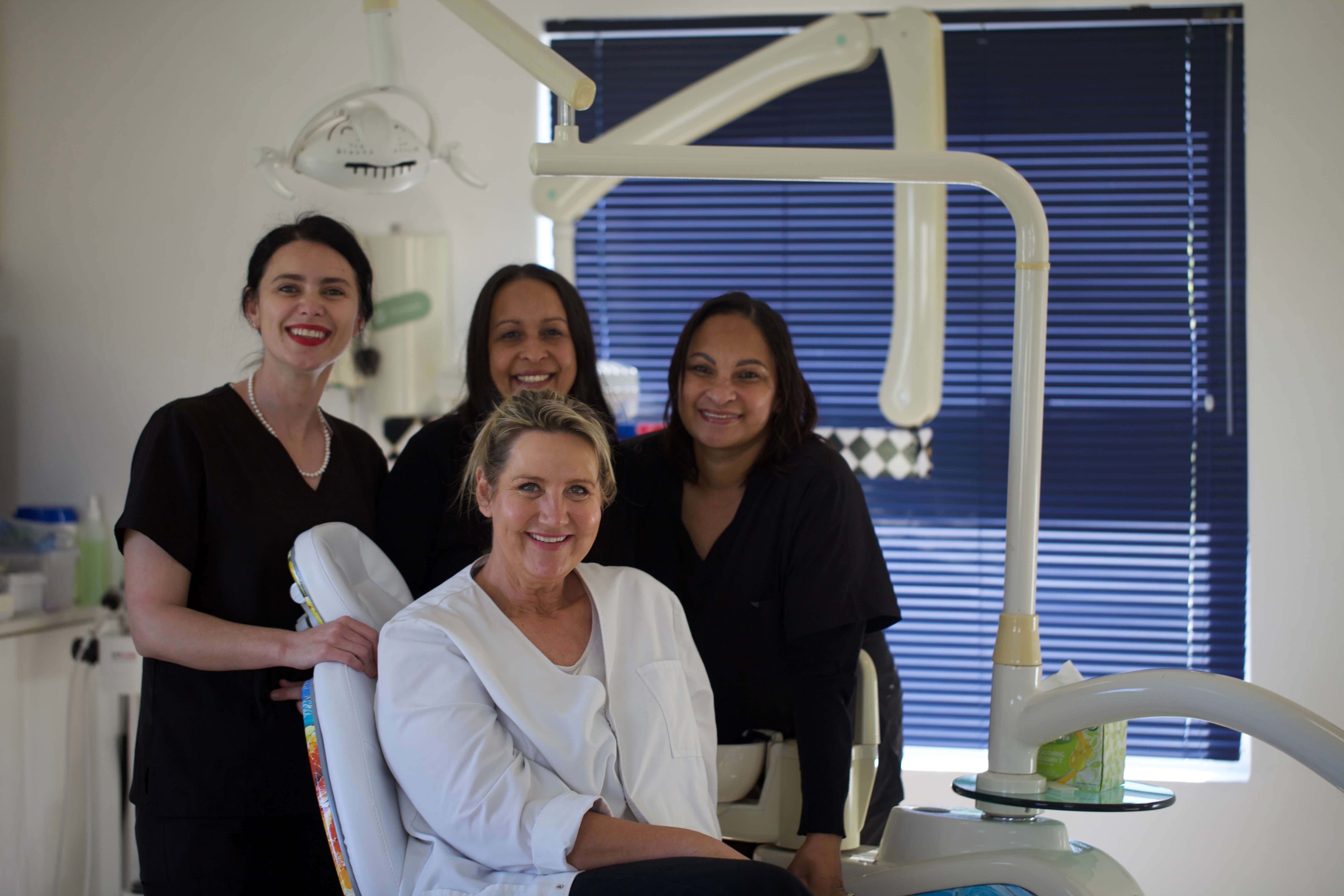 Dr Sanette Muller and her clinical team